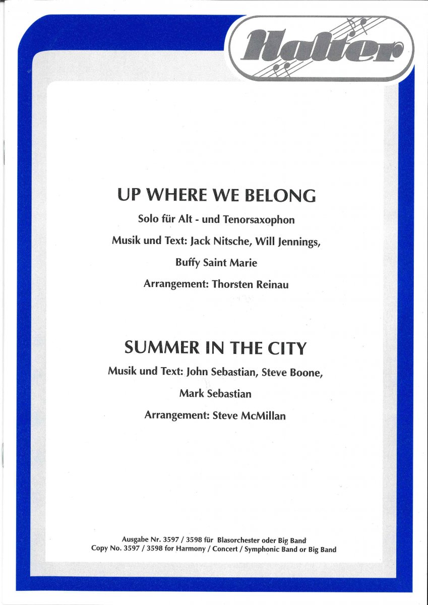 Up Where We Belong - click here Up Where We Belong - click here