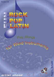 Rock Pop Latin-Fun - Playalongs for Wind Instruments - click here