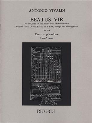 Beatus Vir in B Flat RV598 (Psalm 111) - click here