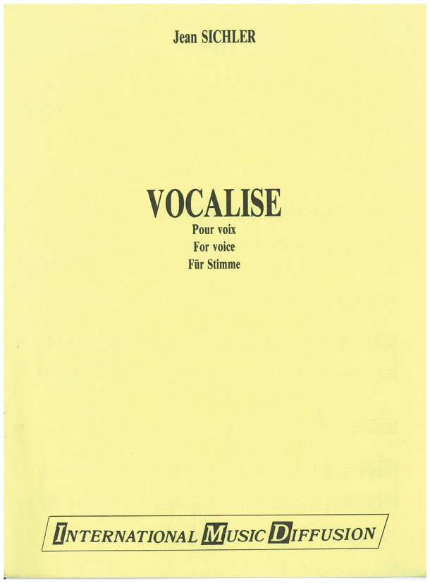 Vocalise - click here Vocalise - click here