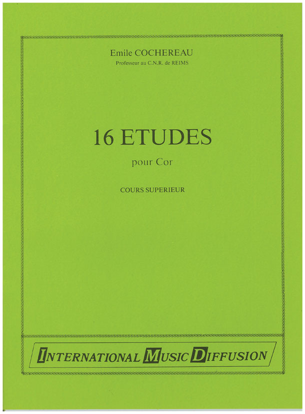 16 etudes cours superieur - click here