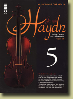 String Quartet in D major, 'Largo,' op. 76, #5, HobIII:79 - click here