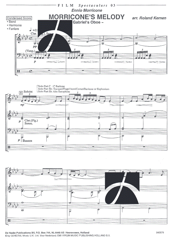 Melody (Gabriel's Oboe) (9479420)