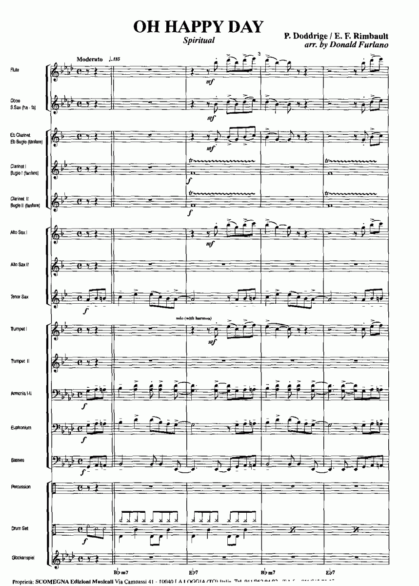 Oh Happy Day - Sample sheet music