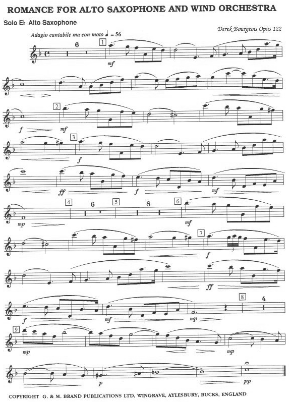 for Alto Saxophone and Wind orchestra