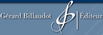 Billaudot Gerard Editeur - click here
