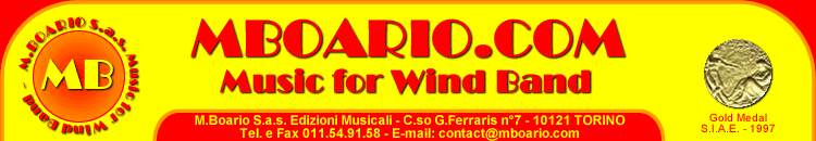 M.Boario S.a.s. Edizioni Musicali - click here